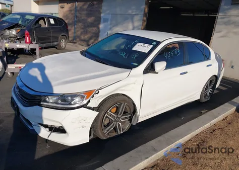 2017 Honda Accord Sport из США, поврежденный, VIN 1HGCR2F59HA291087